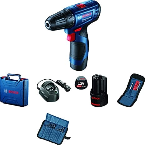 Bosch Drill Driver GSR 120 Li (Double Battery) - 06019G80F0