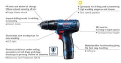 Bosch GSB 120 Li + ACE