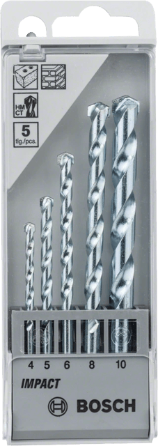 Bosch CYL - 4 multi material Multi Purpose Drill Bit CARBIDE-TIPPED DRILL-2608590210