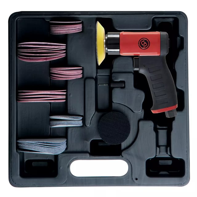 Chicago Pneumatic sanders CP7200S Mini pistol random orbital sander with 2'