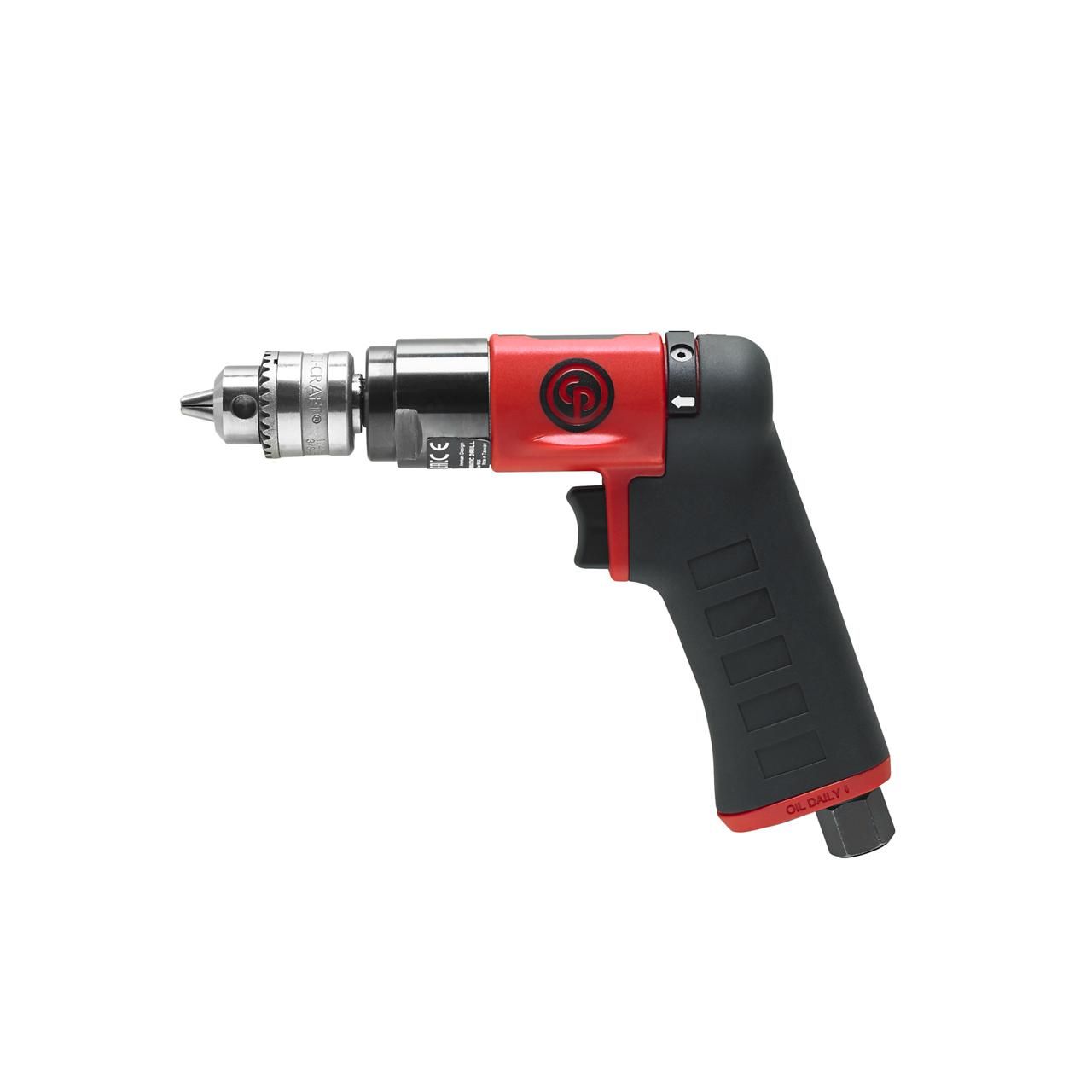 Chicago Pneumatic Drills CP7300RC RV 1/4" Pistol Drill (Keyed)