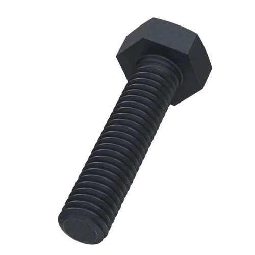 7/16'' UNC Hex Head Screw Black Oxide (5/8'' - 1-3/4'') - TVS - Pack of 100