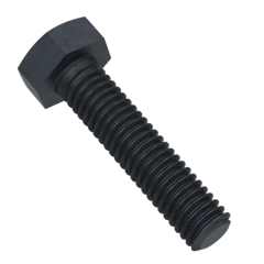 7/16'' UNC Hex Head Screw Black Oxide (5/8'' - 1-3/4'') - TVS - Pack of 100