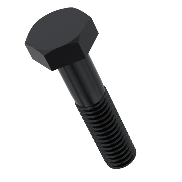 M20 Hex Head Bolt Black Oxide (60mm - 300mm) - TVS - Pack of 20