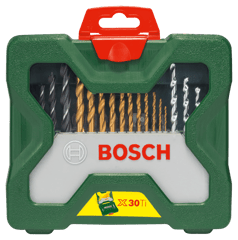 Bosch 30-piece X-Line Titanium set