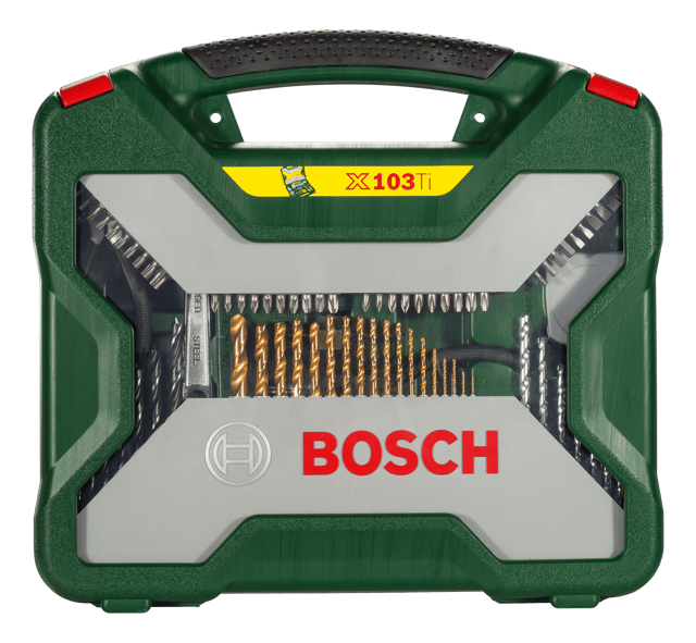 Bosch X-Line 103 Piece Titanium Set