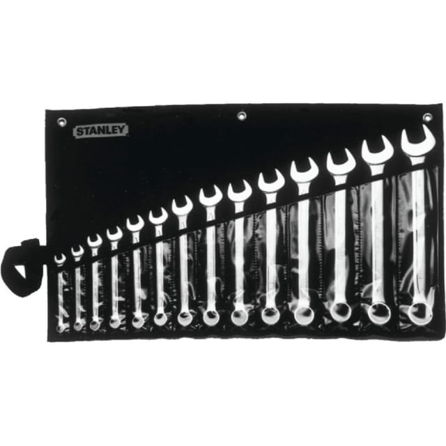 STANLEY 14 piece Slimline Combination Spanner Set (Inches)- 1-87-709