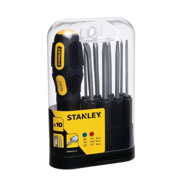 STANLEY 9 Way Screwdriver Set STHT62511-8
