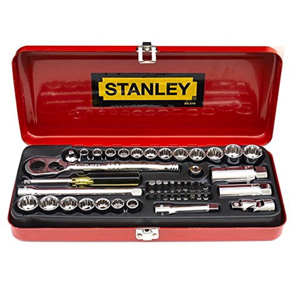 STANLEY 46pc 3/8" Square Drive Socket Set 89-516-12