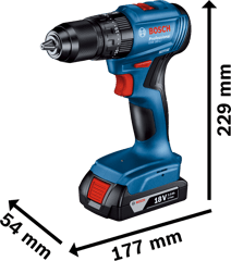 Bosch GSB 185-Li 18V Cordless Combi Drill