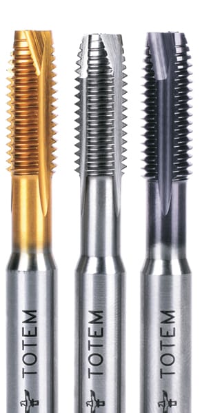 Totem HSS M35/M42 Grade Spiral Point Machine Tap for Steel Machining (Size - M12, Pitch-1.75) DIN 376 - FAB0203120