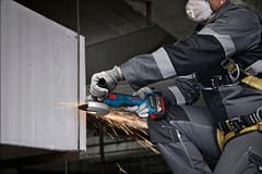 Bosch Cordless Angle Grinder GWS 18V-8 - 06019N90K0