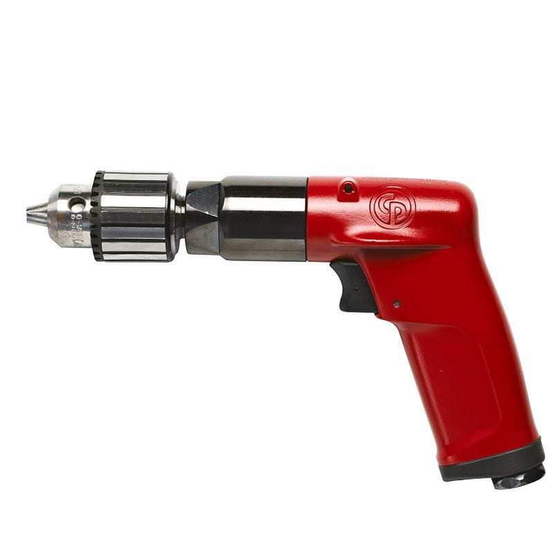 Chicago Pneumatic Drills CP1014P05 3/8" Key Industrial Pistol Drill
