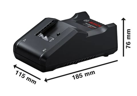 Bosch GAL 18V-40 Dimensions