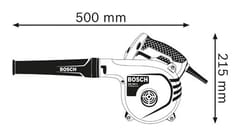 Bosch Blowers With Dust Extraction GBL 82 - 270