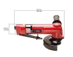 Chicago Pneumatic Angle Wheel Grinder CP9122CR Angle Grinder Dimensions