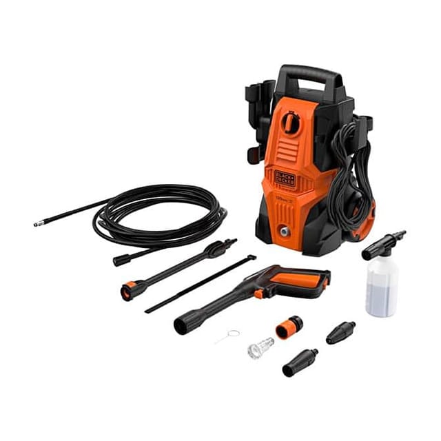 BLACK+DECKER 1500W 120 Bar Pressure Washer BEPWB1740-IN
