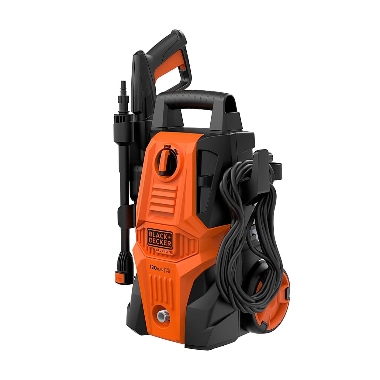 BLACK+DECKER 1500W 120 Bar Pressure Washer BEPWB1740-IN