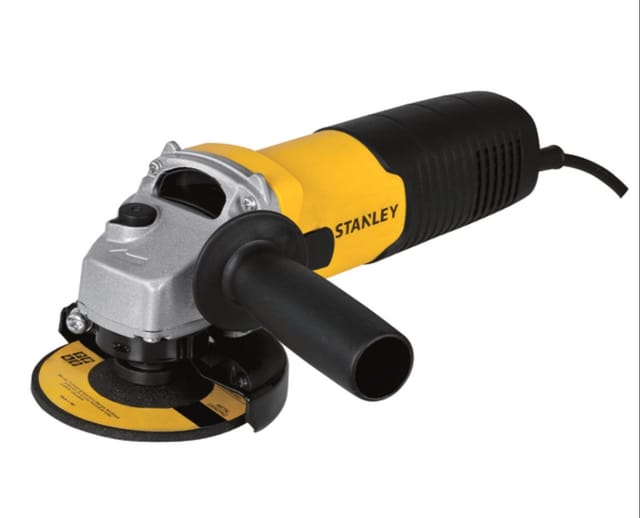 STANLEY 850W 4" Toggle Switch Small Angle Grinder STGT8100-IN