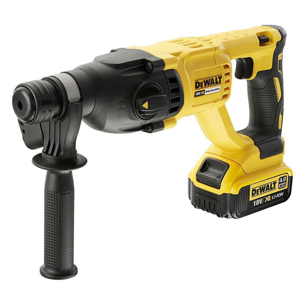 DeWALT 18V 4.0Ah 26mm Brushless SDS Plus Hammer DCH133M1-QW