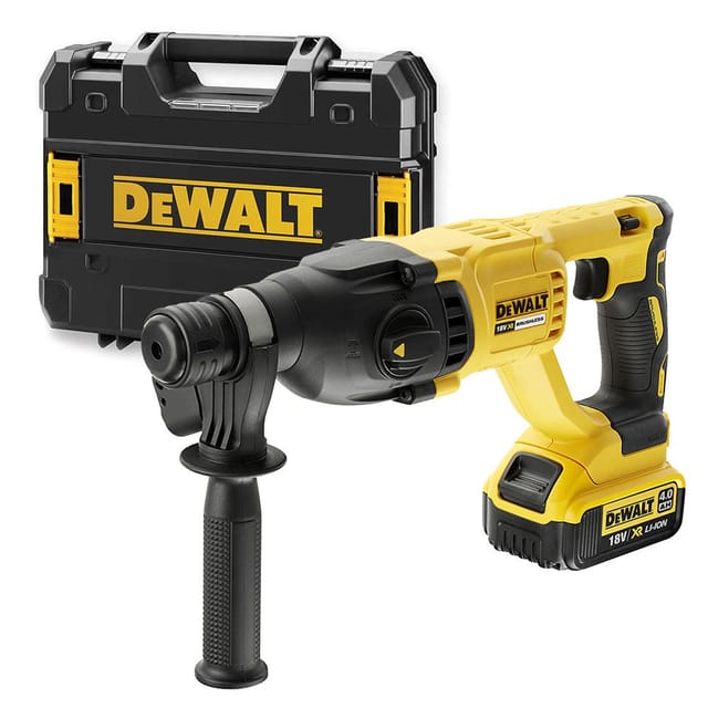 DeWALT 18V 4.0Ah 26mm Brushless SDS Plus Hammer DCH133M1-QW
