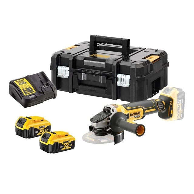 DeWALT 18V 5.0Ah 125mm Brushless Slide SAG Kit DCG405P2-QW