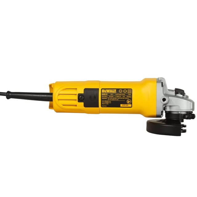 DeWALT 750W 100mm Angle Grinder with Toggle Switch (Made in India) DW810-IN