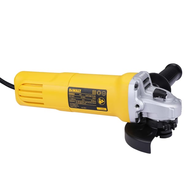 DeWALT 850W 100mm Angle Grinder with Slide Switch (Made in India) DW802-IN