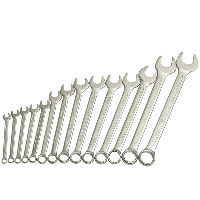 STANLEY 14 pc Slimline Combination Spanner Set (Metric) 1-87-038