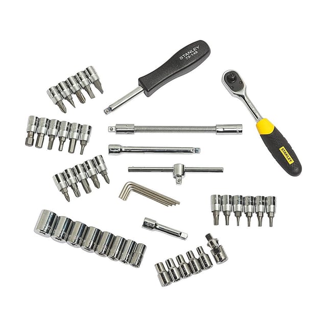 STANLEY 46pc 1/4" Square Drive Socket & Bit Set STMT72794-8
