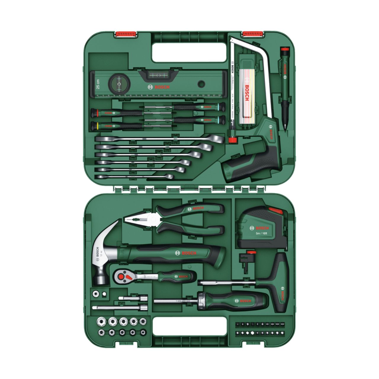 Bosch 64-Piece Advanced Hand Tool Set - 1600A02ZB3