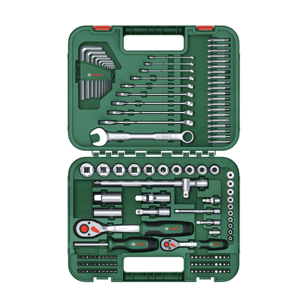 Bosch 132-Piece Advanced Hand Tool Set - 1600A02Z9B
