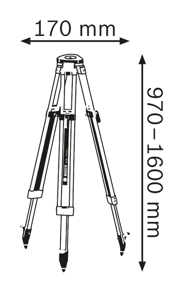 Bosch PRO BT 160 Building Tripod