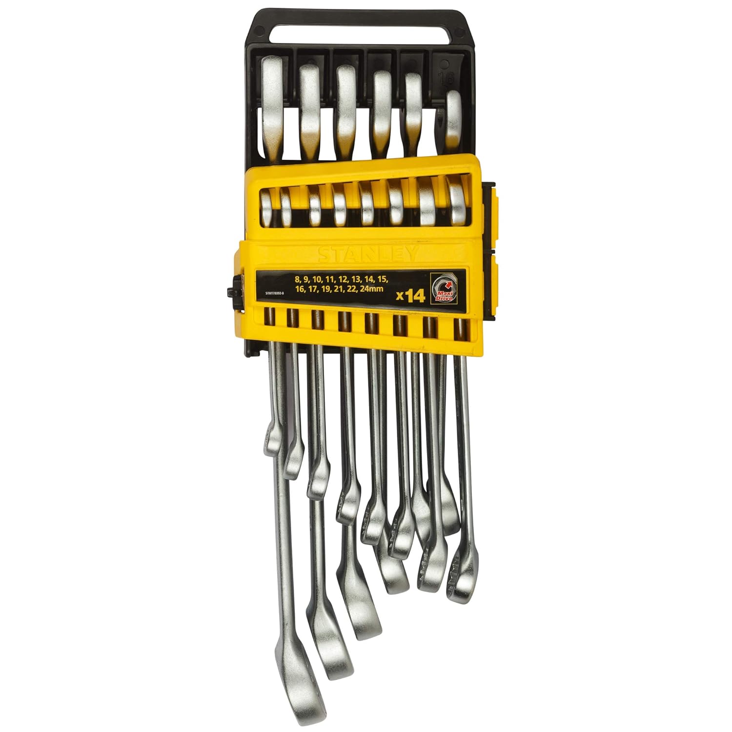STANLEY 14pc Combination Spanner Set in Holder (Metric) STMT78092-8